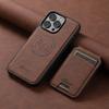 For iPhone 15 15 Plus Wireless Charge Leather Case Back Cover, for Google Pixel 8 Detachable Wallet Case