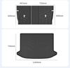Zeekr X Car Floor Mats (23-26): TPE Floor Mats, Vehicle-Specific Trunk Mats & Seat Back Mats