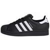 adidas Originals SUPERSTAR Abrasion Resistant Low Top Skateboard Shoes Unisex Black Gold EG4959(Team96-)
