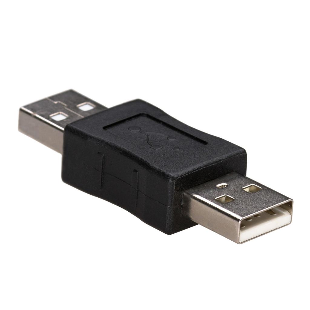 Adapter USB 2.0 - USB A Akyga AK-AD-28 Łącznik do kabli Przejściówka M/M beczka