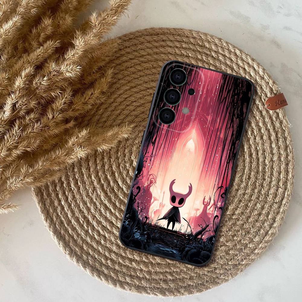 H-Hollow K-Knight Silksong Phone Case For Samsung S25,S24,S21,S22,S23,S30,Ultra,S20,Plus,Fe,Lite,Note,10,9,5G Black Cover