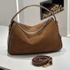 Genuine Leather Women's Bag Fashionable and Versatile Dumpling Bag New Crossbody Bag Women's Bag High End Niche Shoulder Bag