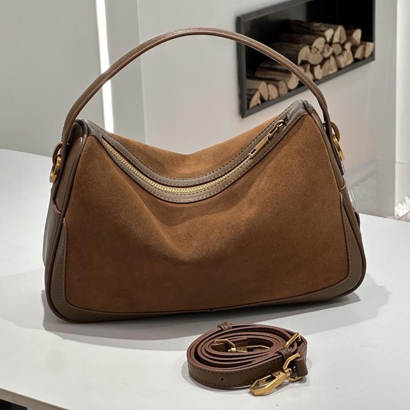 Genuine Leather Women's Bag Fashionable and Versatile Dumpling Bag New Crossbody Bag Women's Bag High End Niche Shoulder Bag