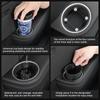 Car Water Cup Pad Box Slot Three Rows Water Cup Set Car Drink Rack Car Interior Modification Accessories Tools For TeslaModel YL