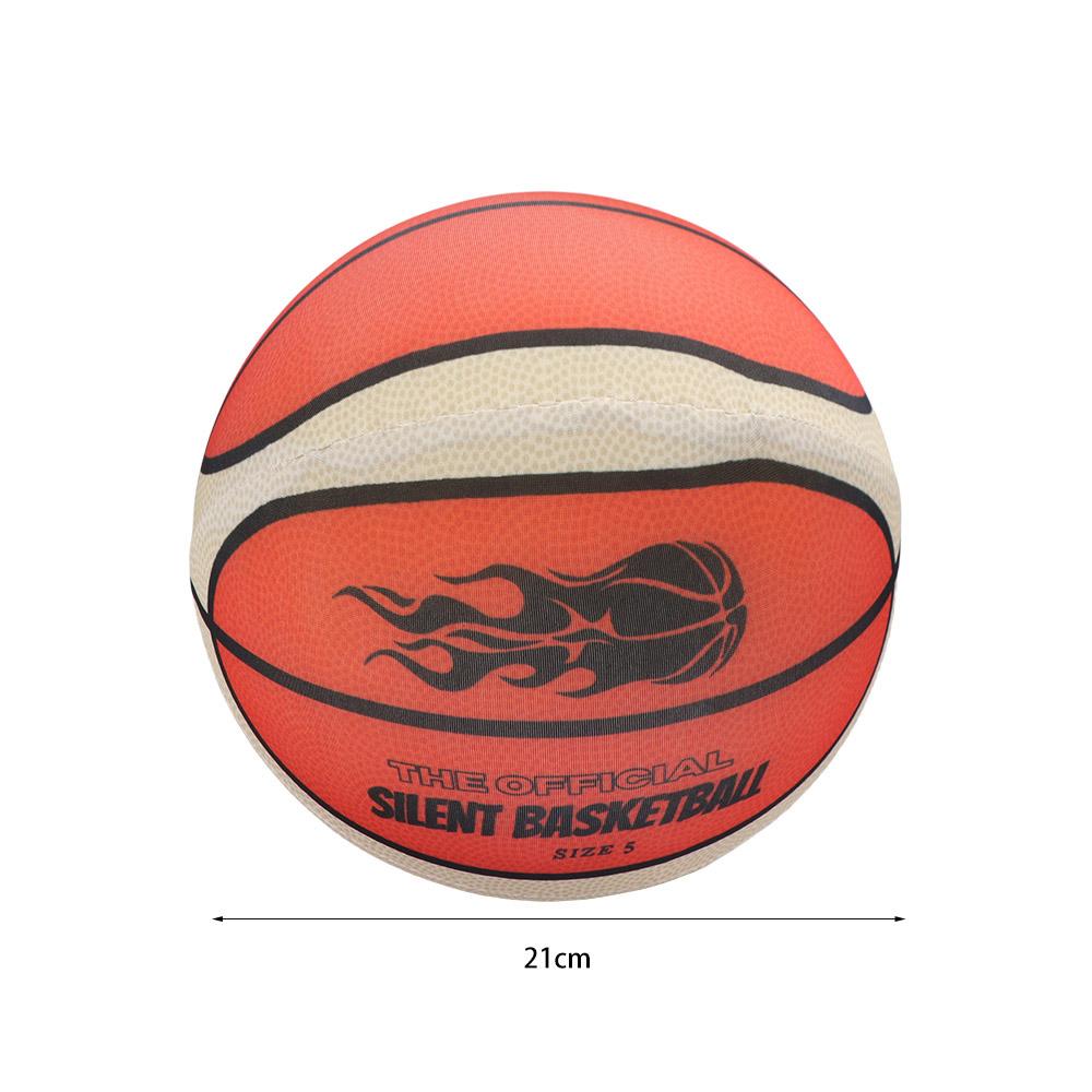 High Elasticity Silent Bouncing Basketball Low Decibel Elastic Practice Ball  Kids Gift