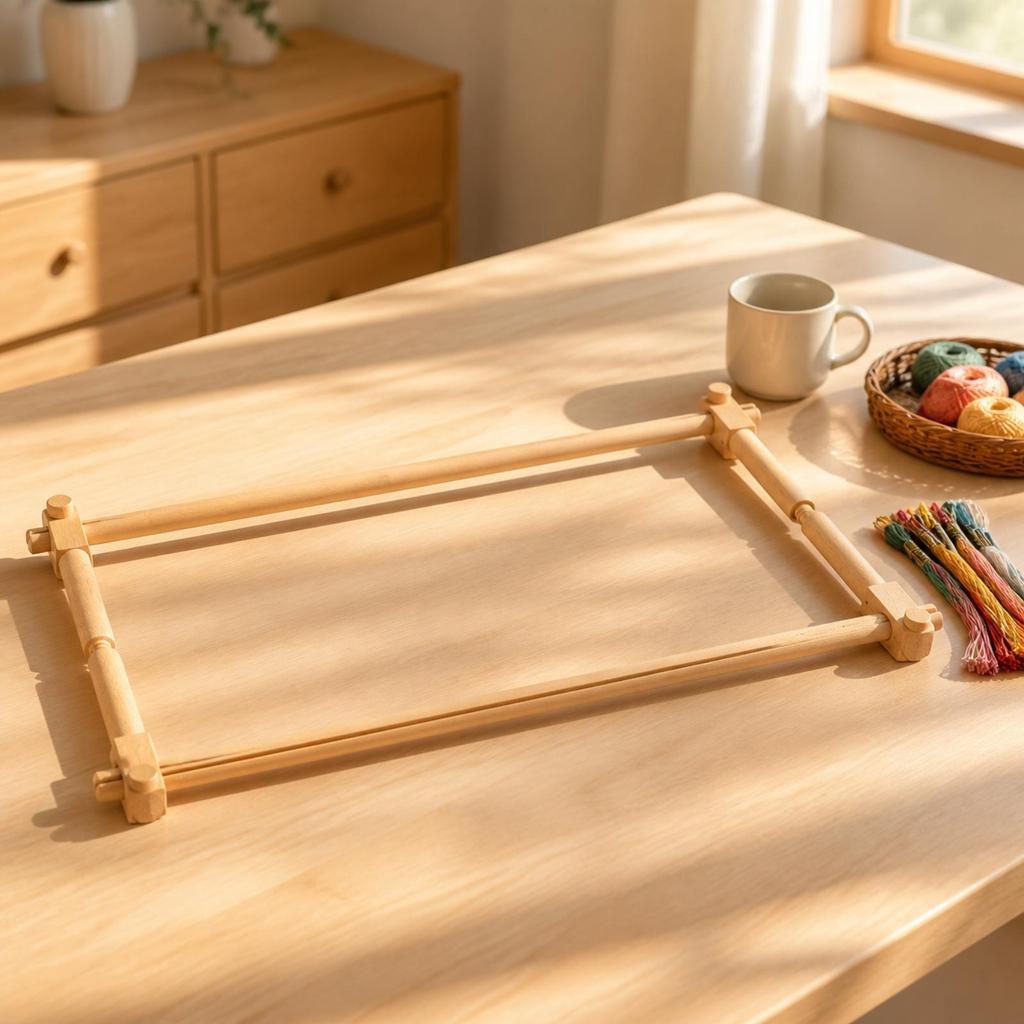 Cross-Stitch Frame Sturdy Freestanding Embroidery Stable Base