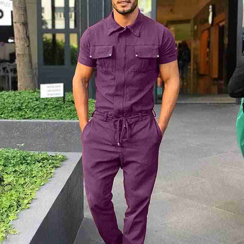 Mens Linen Jumpsuit Zara Mens Romper Mens ZARA Jumpsuit Overalls