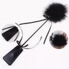 Feather Tickling Bondage Erotic Punishment Leather Spanking Paddle Play Whip Sex Toys Couple Woman Lover