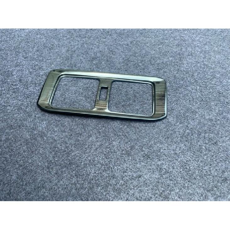 Rear Black Air Vent Outlet Stainless Steel Cover Frame For - Toyota RAV4