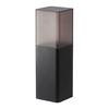 Yamazaki Tower Lid Covered Cutlery Stand, Black, Approx. W8xD8xH25cm, Dustproof, With Dividers