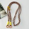 Adjustable Braided Crossbody Phone Lanyard with Detachable Shoulder Strap Chain