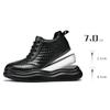 Podwyższone trampki męskie buty podwyższające wkładka podwyższająca 7 cm białe czarne buty na wzrost męskie wypoczynek moda sport duży rozmiar 38-45