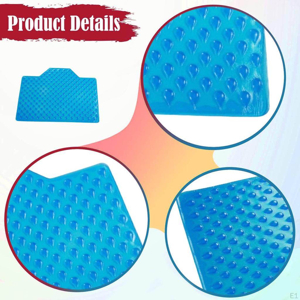 Cooling Gel Pillow Mat Summer Foldable Heat Dissipating Pad for Salon Home SPA