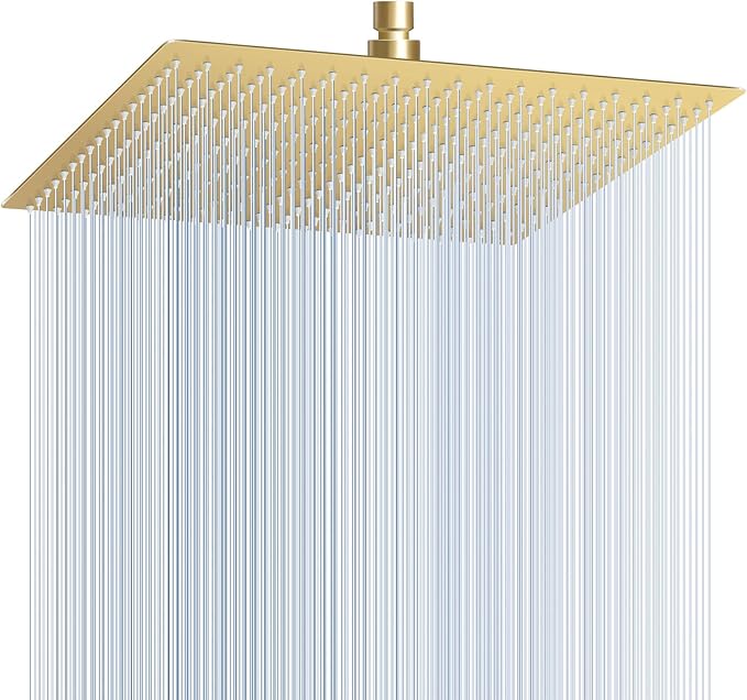 High Pressure Rainfall Stainless Steel Shower