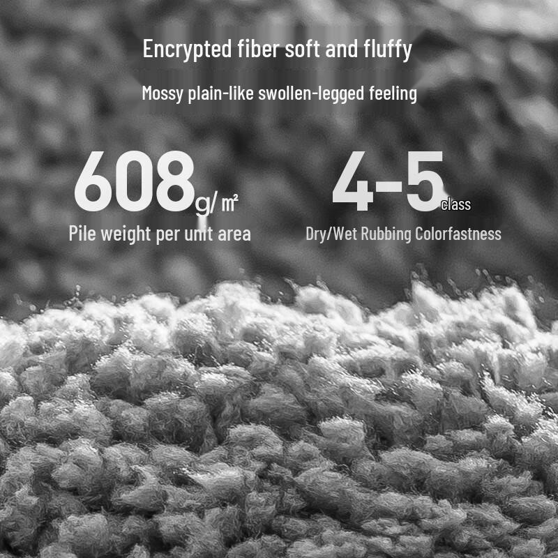 Jingdong Zhizao Momo Tundra Anti-Slip Absorbent Bathroom Mat