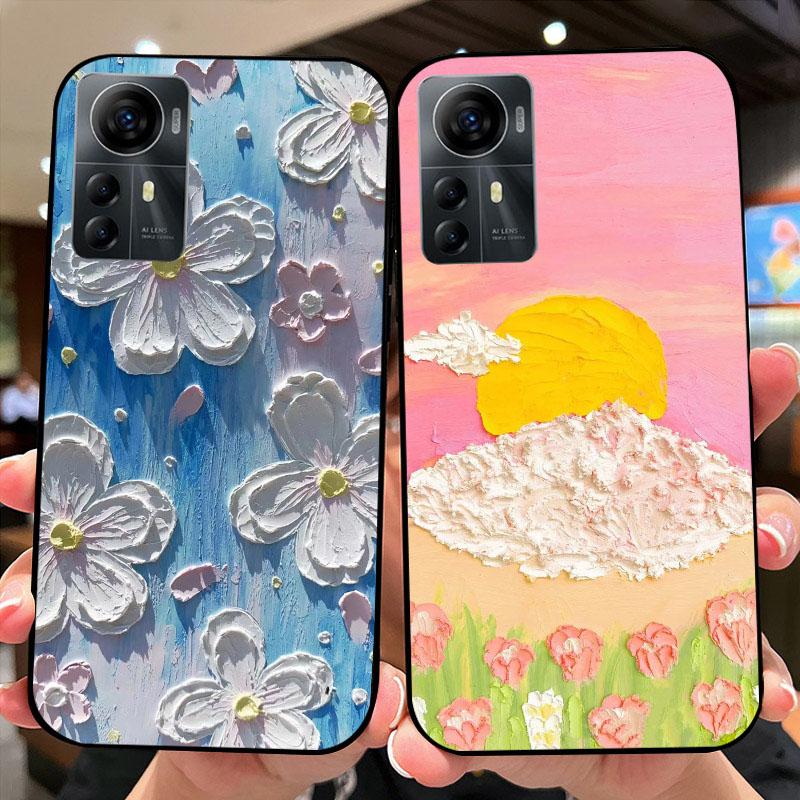 For ZTE Blade A72s Case Optus X Max V41 Smart Shockproof Soft Silicon TPU Cover For Blade A72 4G 5G Phone Coque V40 Vita Fundas