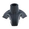 Crutches Support Base with Durable Rubber Tripod Tip 3/4 "5/8"