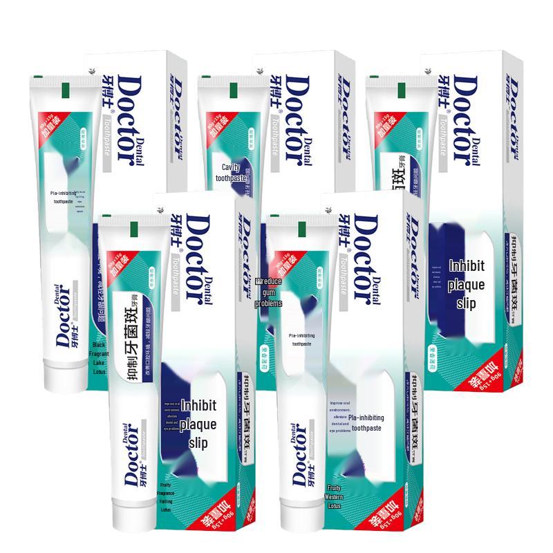 Dr. Dental Anti-Plaque Toothpaste 5-Pack