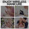 Mini Handheld UV Light for Gel Nails with Adjustable Stand,Portable Rechargeable Nail Lamps with Timer & Display for Fast Drying