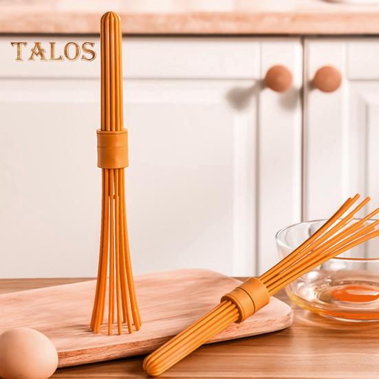 Schneebesen mit 12 Krallen, leicht zu reinigen, bequemer Griff, multifunktionaler manueller Eiermixer, Rührer, Rührbesen, Küchen-, Back- und Kochwerkzeug