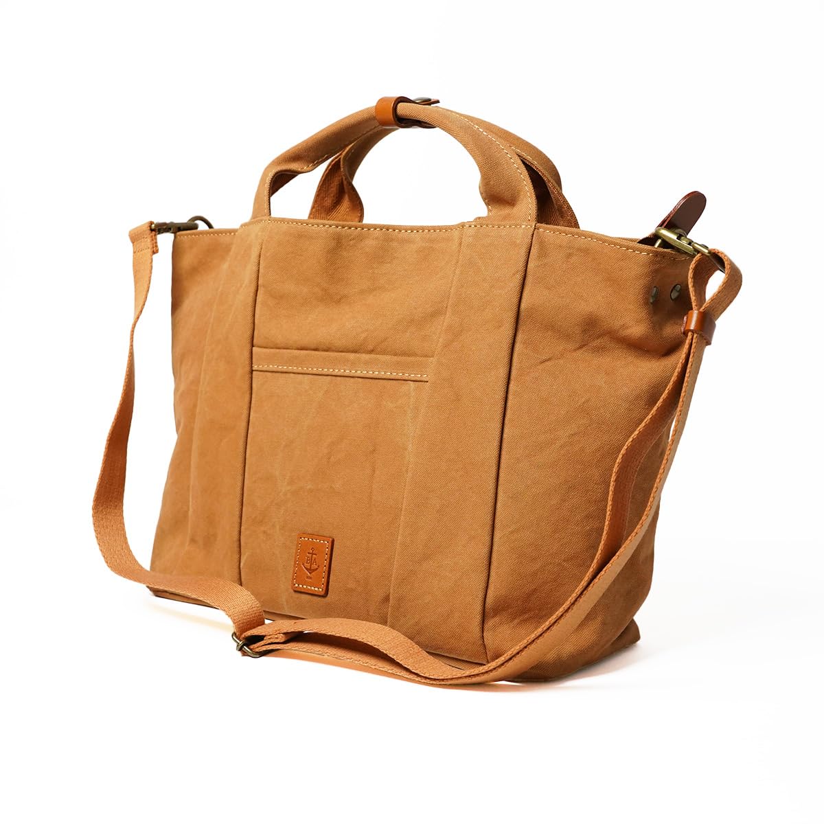 

ANNEX 18oz Army Duck Bio Shoulder Tote Bag LGRN4024 [Baggy Port] BAGGY S (Mustard) гірчичний