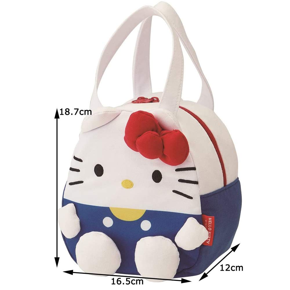 Skater Die-Cut Bag, Sweatshirt Material, Hello Kitty, Sanrio, KNBD1-A