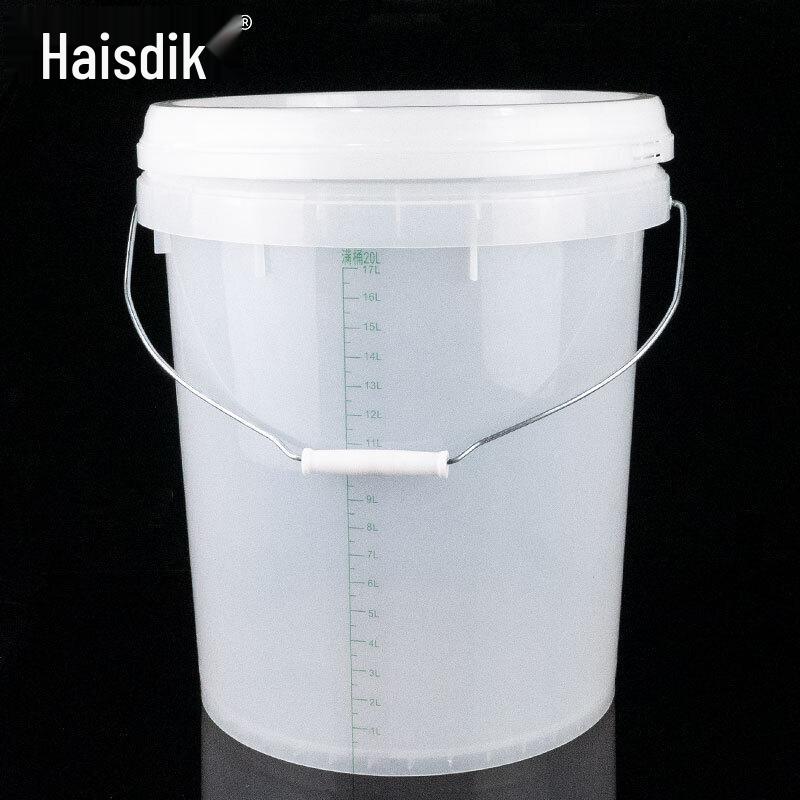 Haisidike HKL-267 Transparent Graduated Storage Bucket 20L