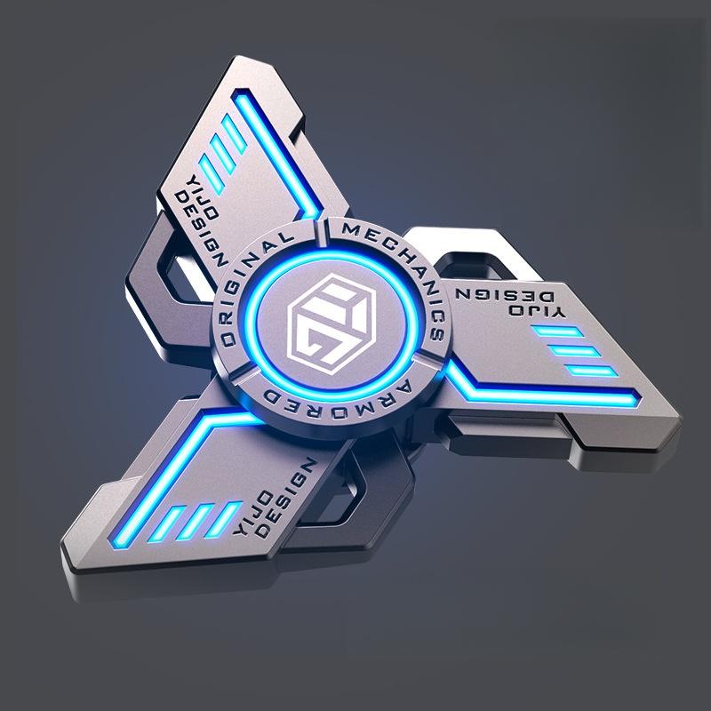 Fidget Spinners For Kids Stress Anxiety ADHD Relief Figets Toy Fidget Light Up Spinner Metal Finger Hand Sensory Toy