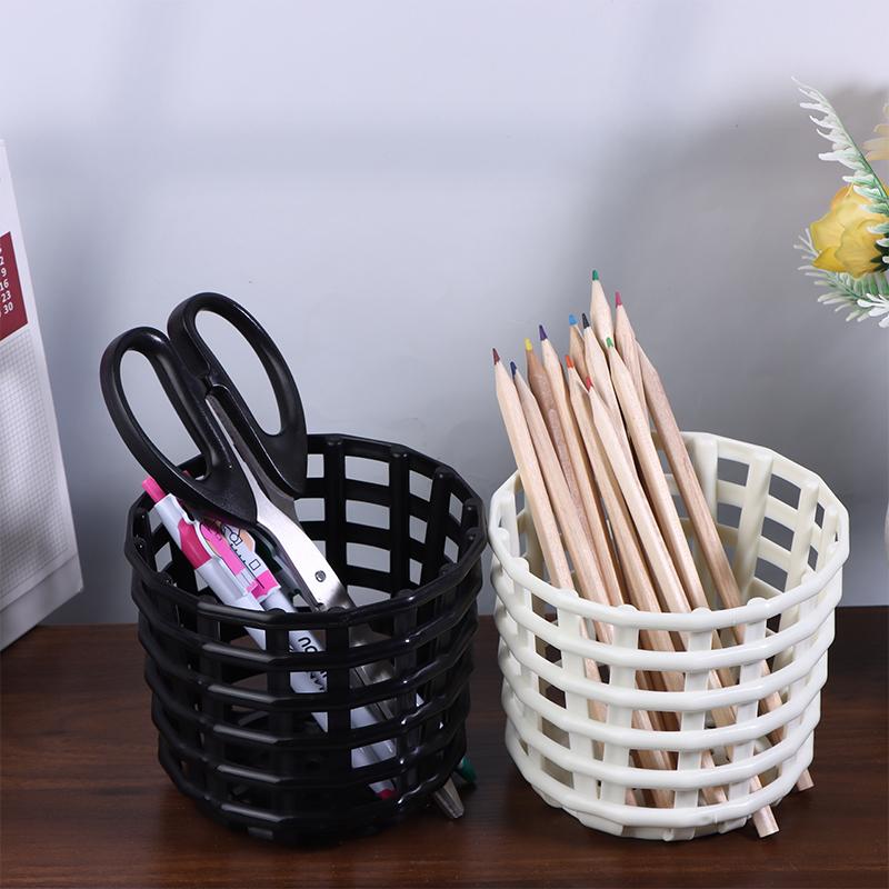 1Pc Makeup Brush Storage Cartridge Home Makeup Brush Storage Basket Desk Pen Organizer Kitchen Chopstick & Spoon Drainer
