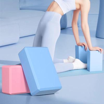 1PC Yoga Building Blocks Cubes Pilates Bricks Reinforcement Mats Sports Supplies Exercise Home Exercise Equipment Fitness