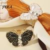 Elegancka Broszka Motyl Pierścień do Szalika, Wykwintny Klips, Klamra Wytrzymały Pierścień Stylowa Szpilka do Szalików Szali Klips do Stylizacji