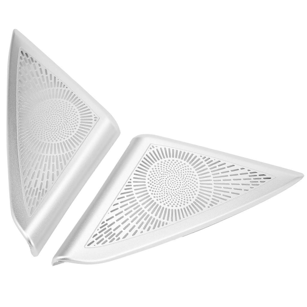 2 Stück Auto-Stereo-Lautsprecher Dekor Aufkleber Audio-Hochtöner Verkleidung Abdeckung Gitter Ersatz für 7er Serie 2009?2014