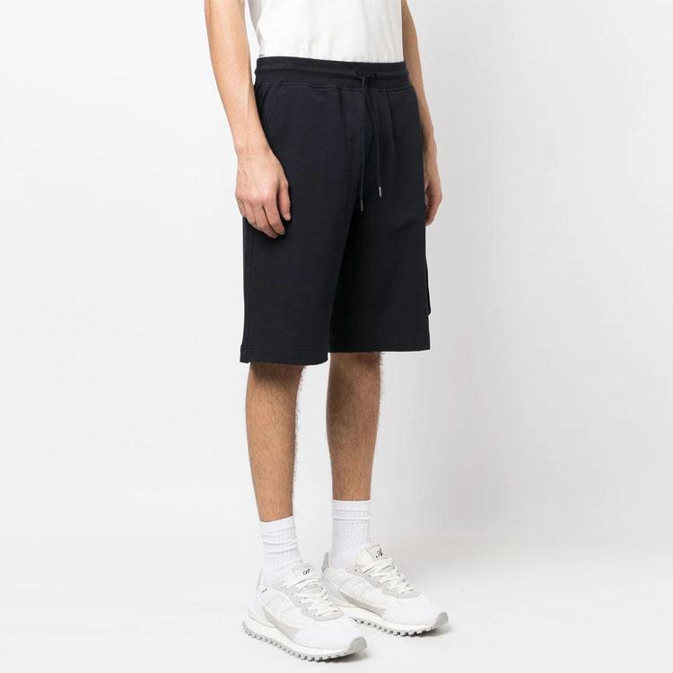 C.P. Company Drawstring Solid Color Pocket Straight Leg Work Shorts Men shorts 14CMSB063A006452M888