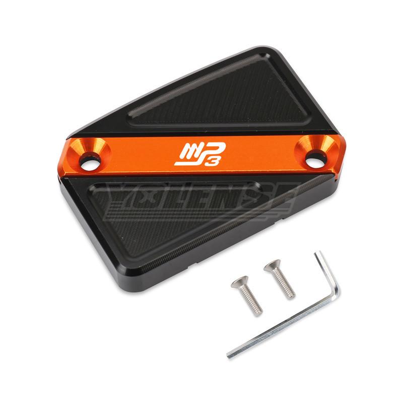 Motorcycles Accessories Front Brake Reservoir Fluid Tank Cover Oil Cup Cap Fit For PIAGGIO MP3 300 400 500 2015-2021