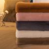 Rabbit Plush Sofa Cushion Winter Light Luxury Modern Simple Non-Slip High-End Thickening Cushion Leather Sofa Cover Cover Cloth