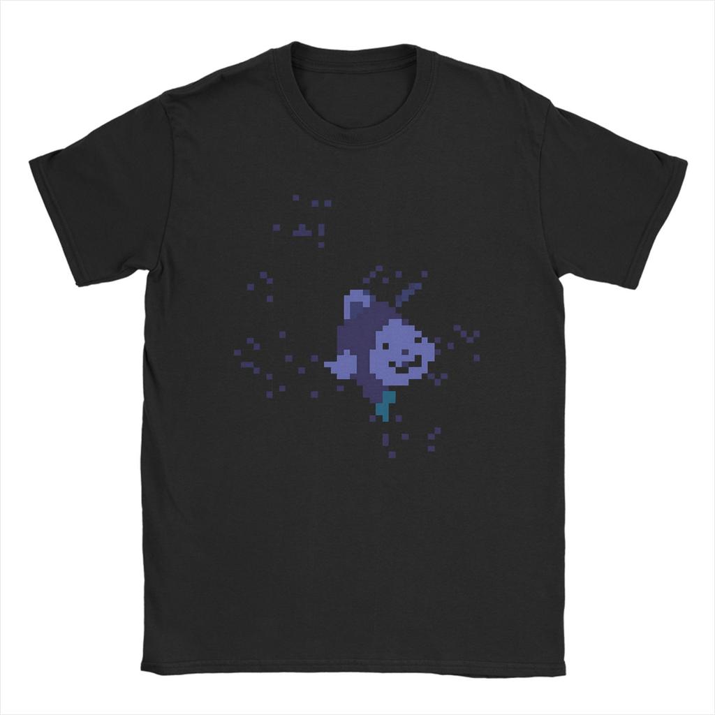 Men's T-Shirts Game Undertale Temmie Novelty Pure Cotton Tee Shirt Short Sleeve  T Shirt Round Neck Clothing Gift Idea