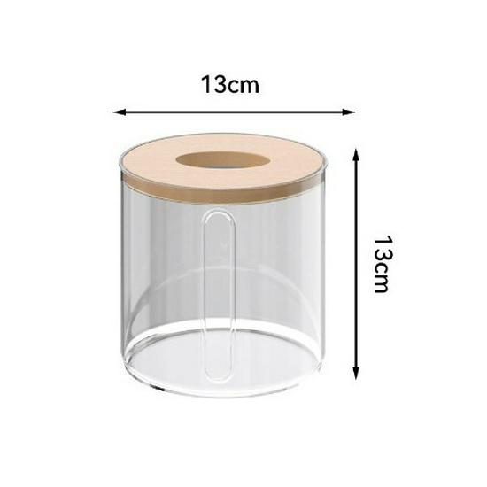 Nordic Transparent Creative Tissue Box for Home, Living Room, and Coffee Table