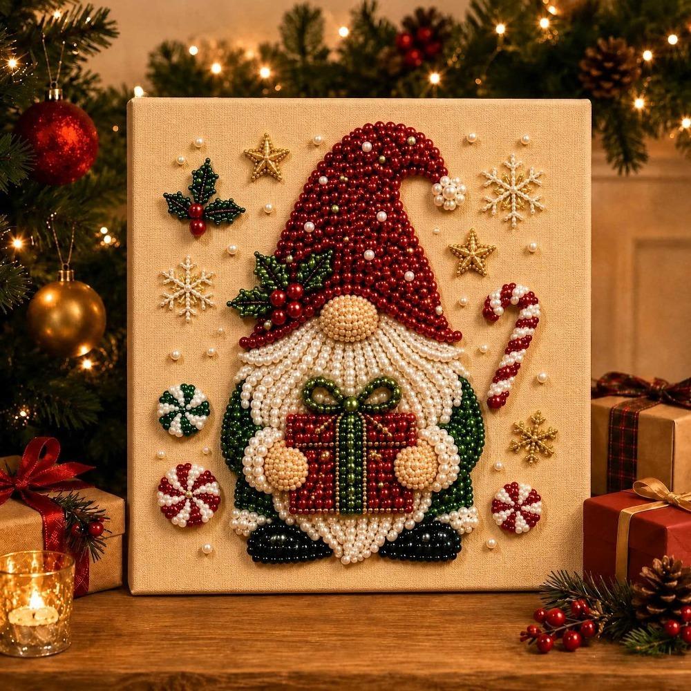 Handmade Christmas Painting Art Kit Santa Painting Set Christmas Halloween