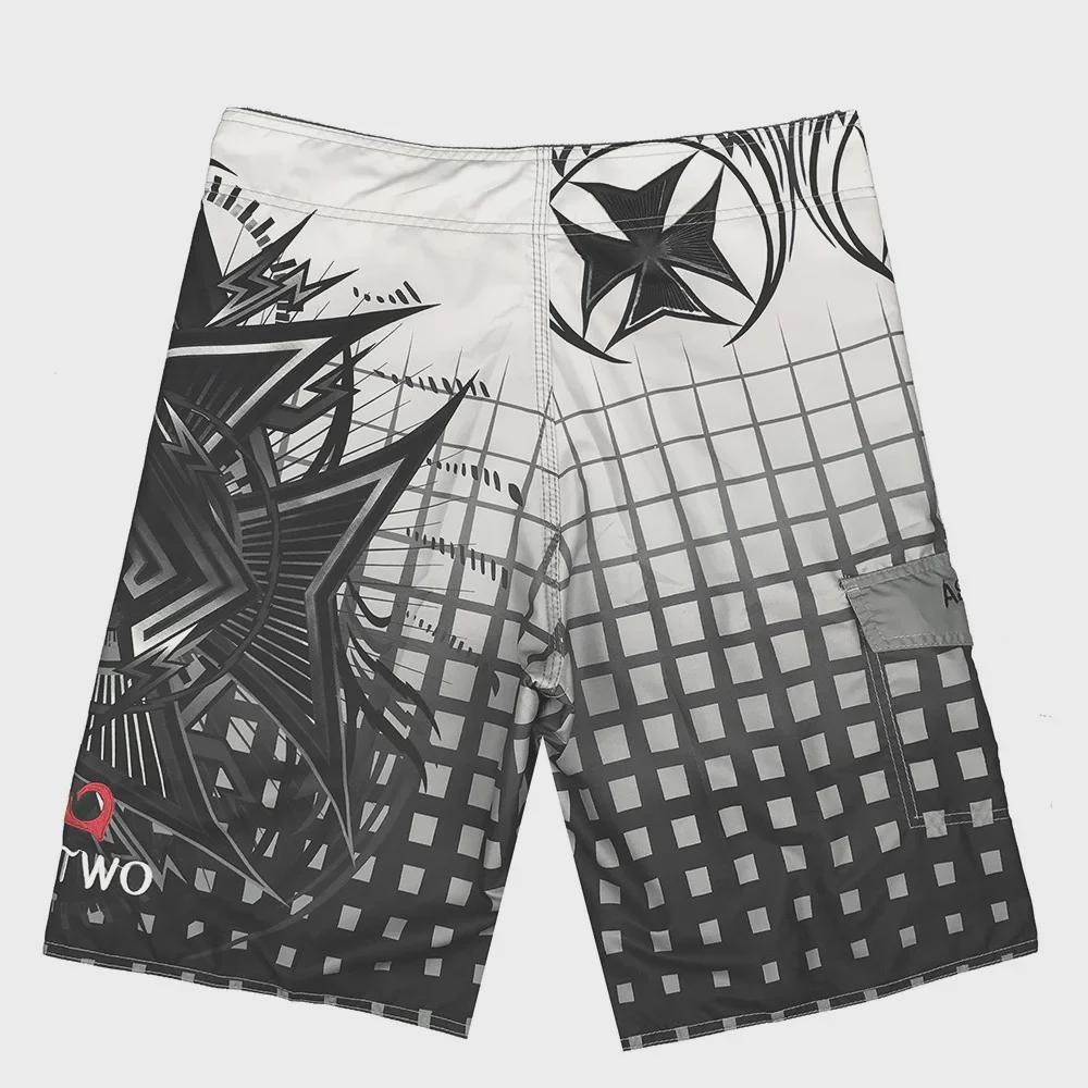 Men's Quick-Dry Plaid Beach Shorts - 2023 Summer Travel Collection (4 Colors)