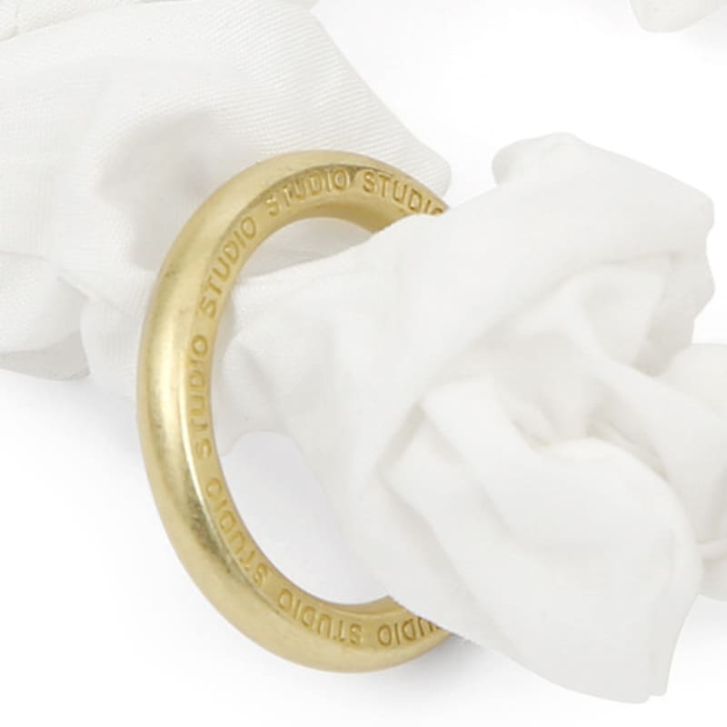 UNDERCONTROL STUDIO SCRUNCHIE / T VOLUME / RING / WHITE