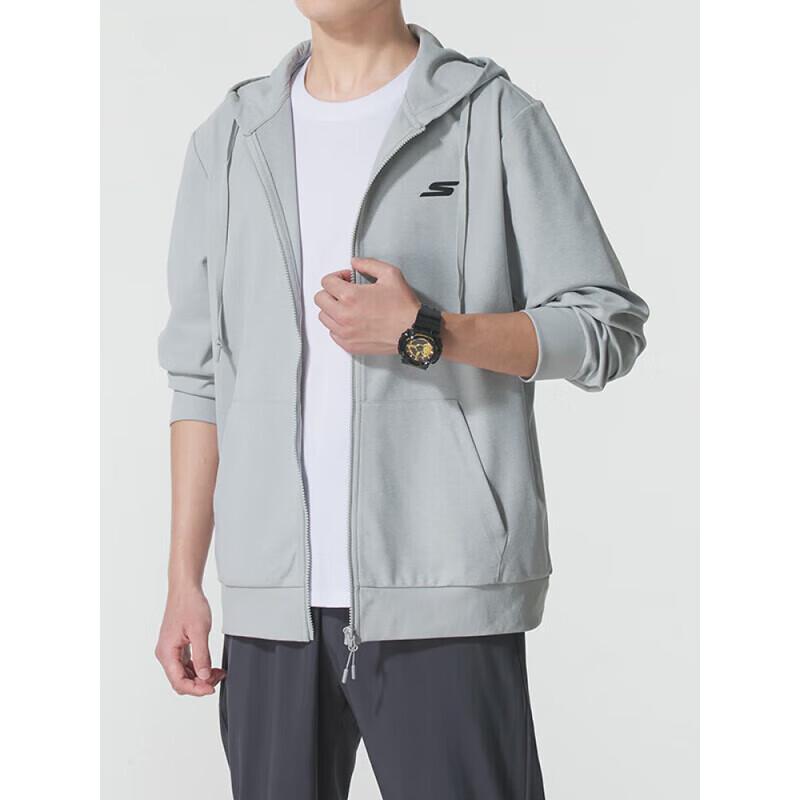 Skechers Knitted Hooded Outdoor Running Jacket P225U132 2XL 9830₽