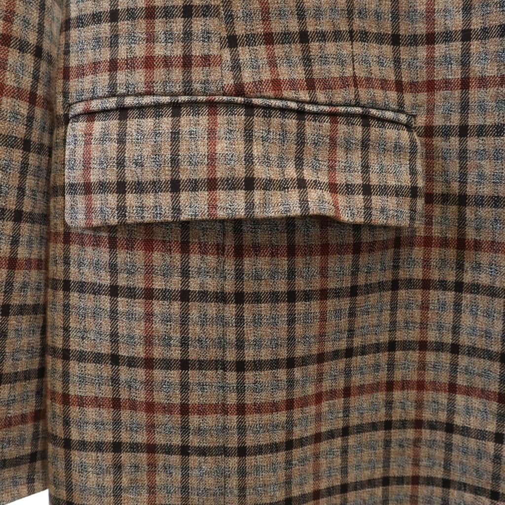 Aquascutum Check Pattern No color coat M Brown spring Women Used