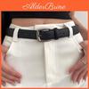 Minimalist Mens Waist Belt With Alloy Clasp For Daily Casual And Street Style