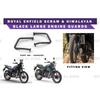 Royal Enfield "Himalayan & Scram 411 Black Large Engine Guard"
