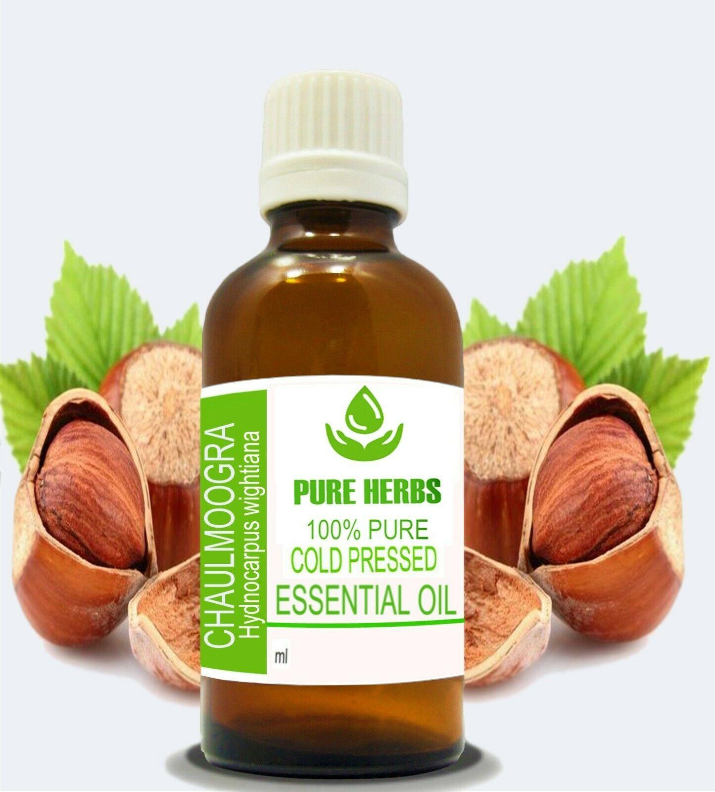 

Pure Herbs Chaulmogra Hydnocarpus Wightiana 100% Pure Essential Oil 500Ml TDN2597.8