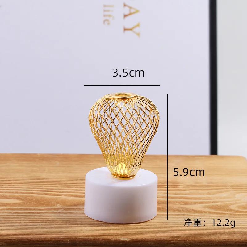 LED Candle Light Desktop Ambience Decoration Electronic Flameless Candles Light Home Bedroom Decoration