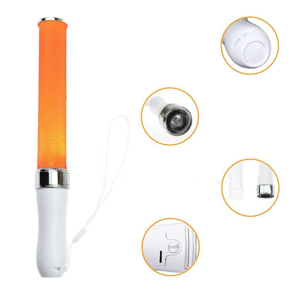 Wedding Party Celebration 15 Colors Battery Powered LED Glow Stick Light Stick Concerts Decor