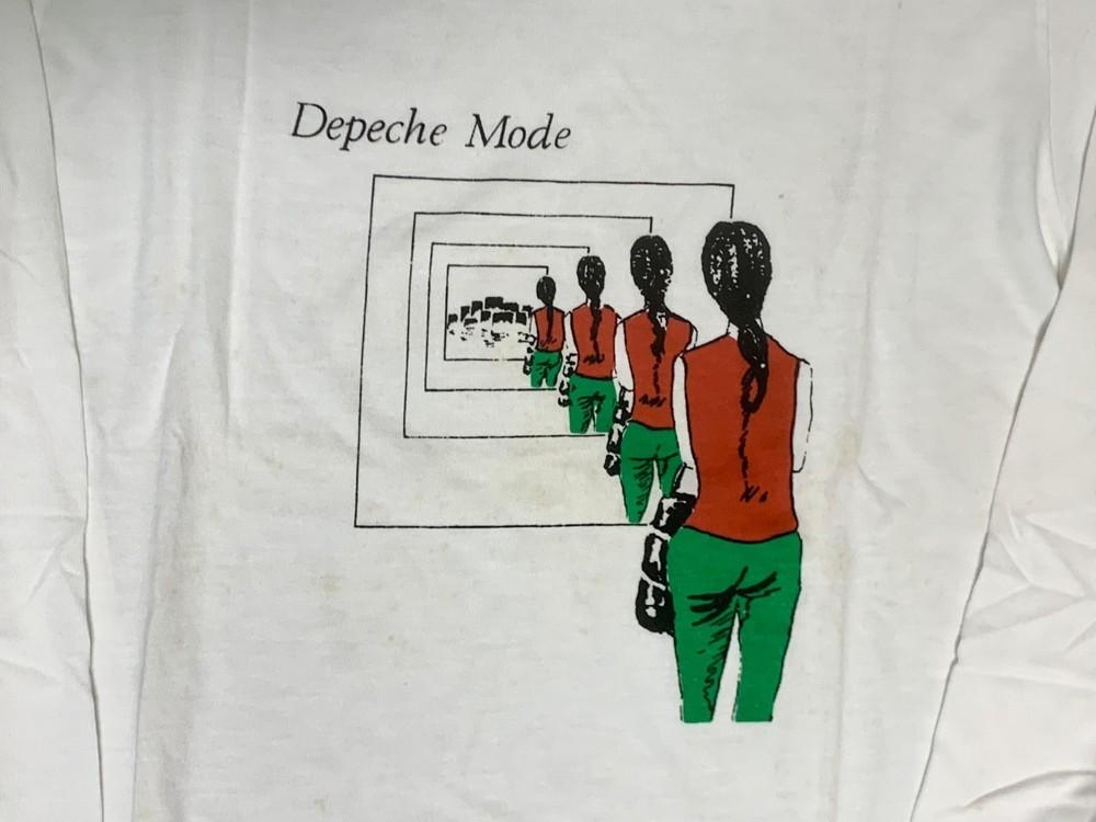 

Бавовняна біла сорочка гурту Depeche Mode Унісекс Концертна S до 5XL DO597 Унісекс Футболка L