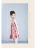 Women's One-Piece Spaghetti Strap Fashion Print Skirt Swimsuit - Conservative Slimming Bodycon Backless Design for Spring Vacation