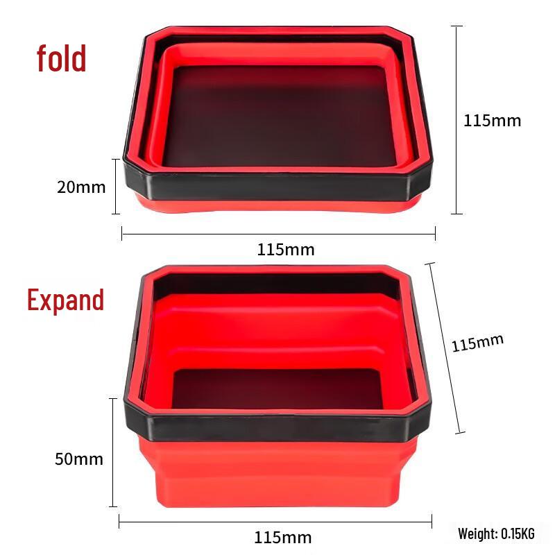 Magnetic Foldable Tool Parts Tray